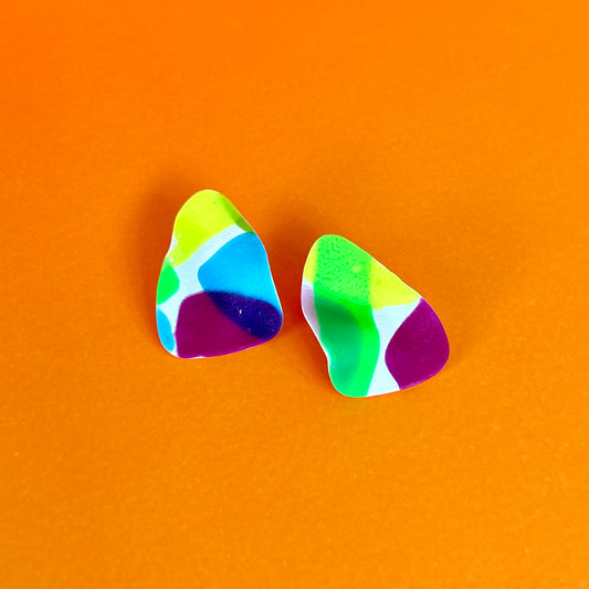 Juicy Organic Large Statement Studs