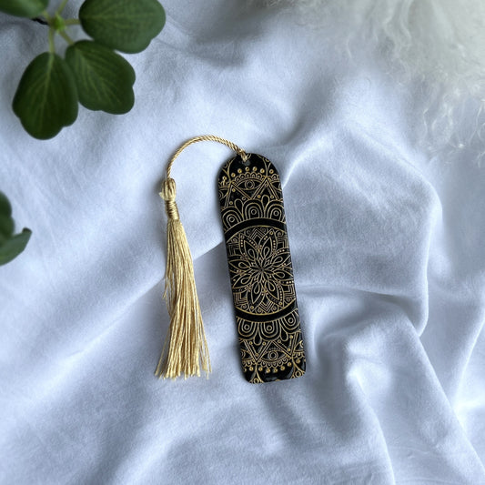 Gold and Black Bookmark