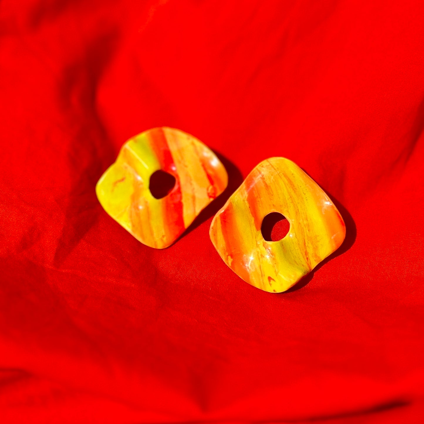 Citrus Burst Organic large Studs