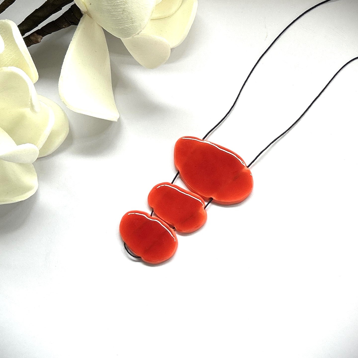 Brisbane jewellery online store handmade blood orange necklace