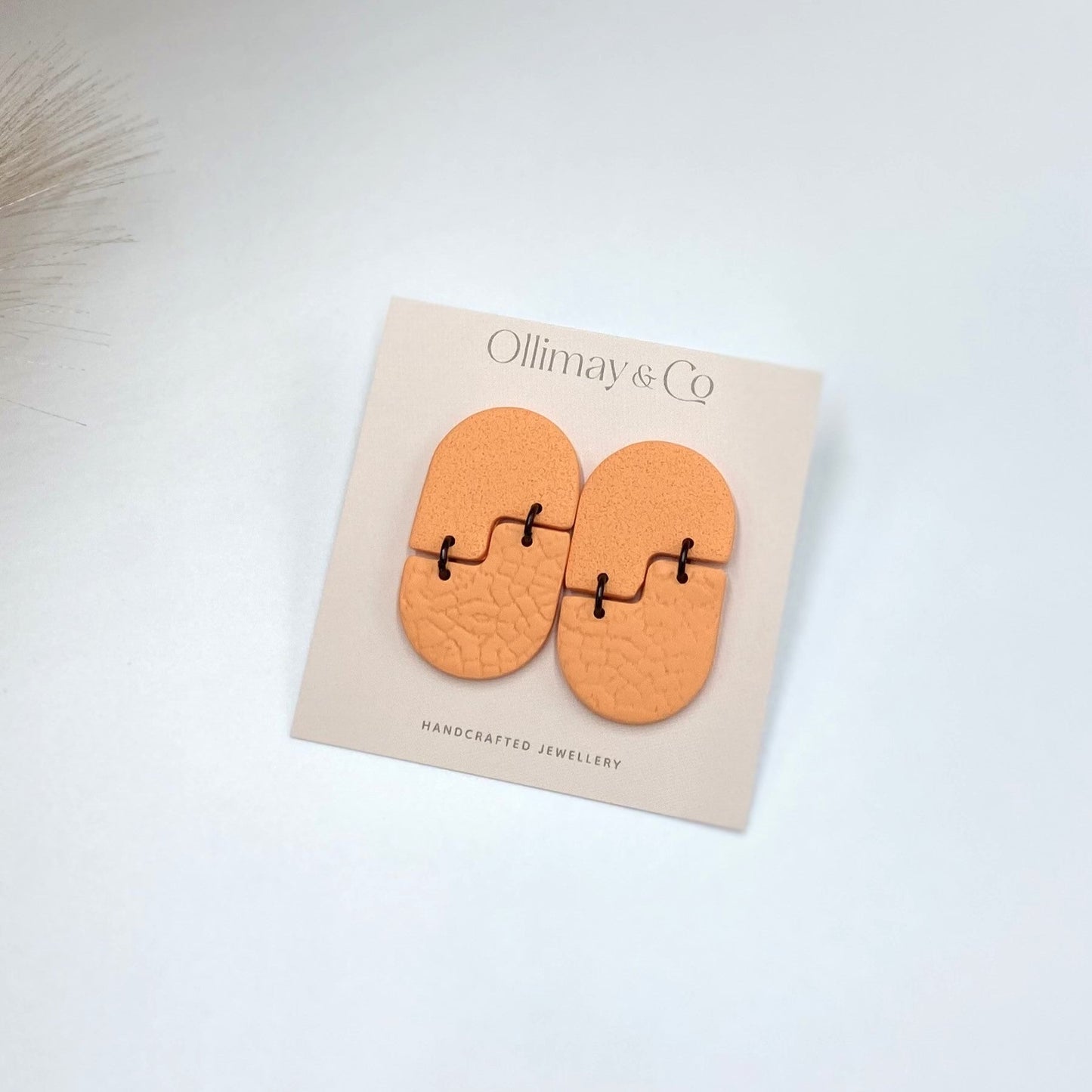 Orange Mini Dangles - Ollimay + Co.